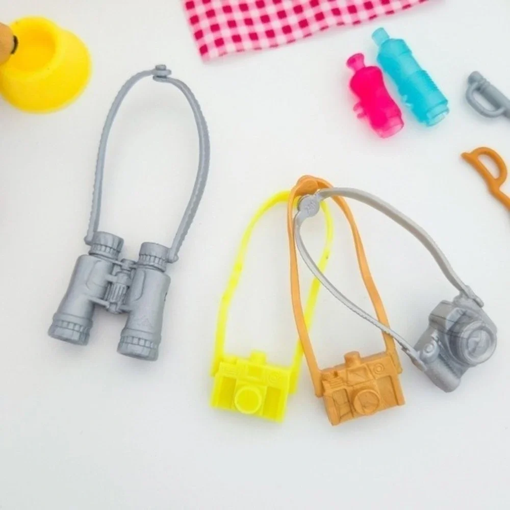 Barbie Puppy Picnic Camping Fun Doll Accessories Set- Bobble Head Dog,‎ Fishing